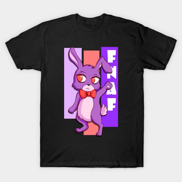 Bonnie Five Nights at Freddy's T-Shirt by panchi